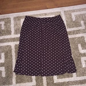 Polka dot skirt